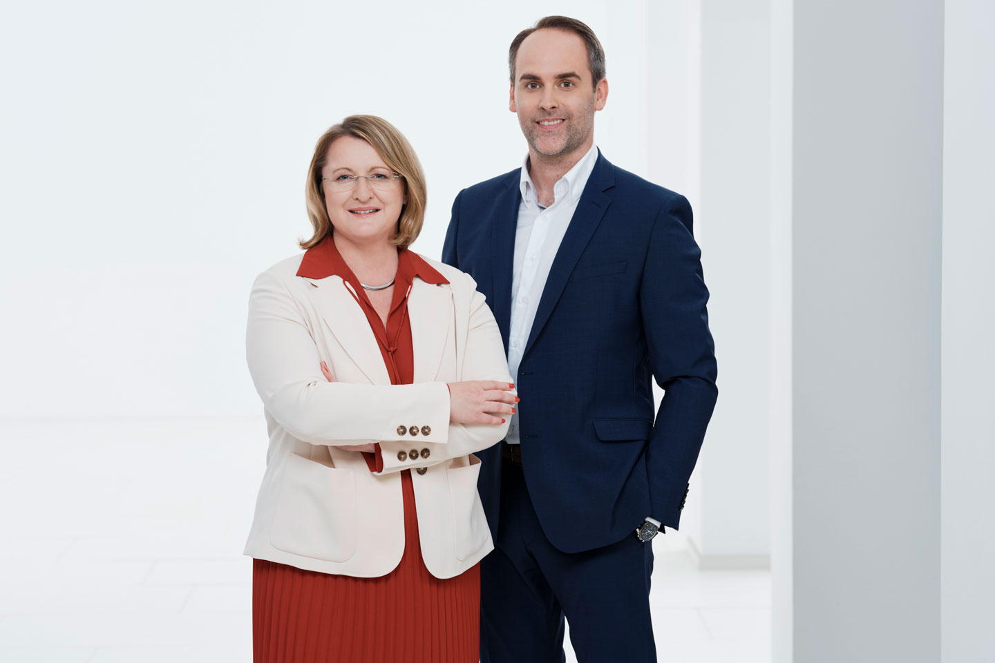 WWEG Die Geschäftsführung der WWEG Silvia Hofer und Marcus Spiegelgraber